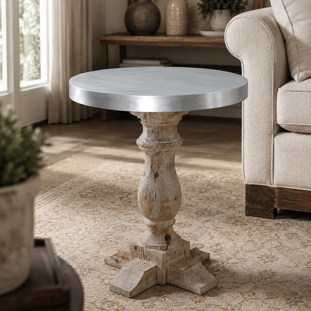 Mpaintingel Accent Table