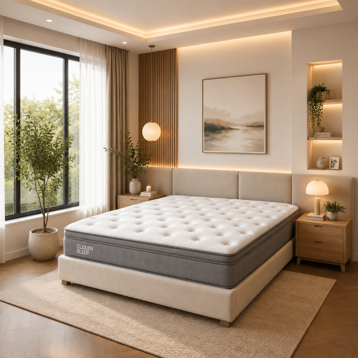Clever Hybrid Mattress - Cloudy Sleep - King