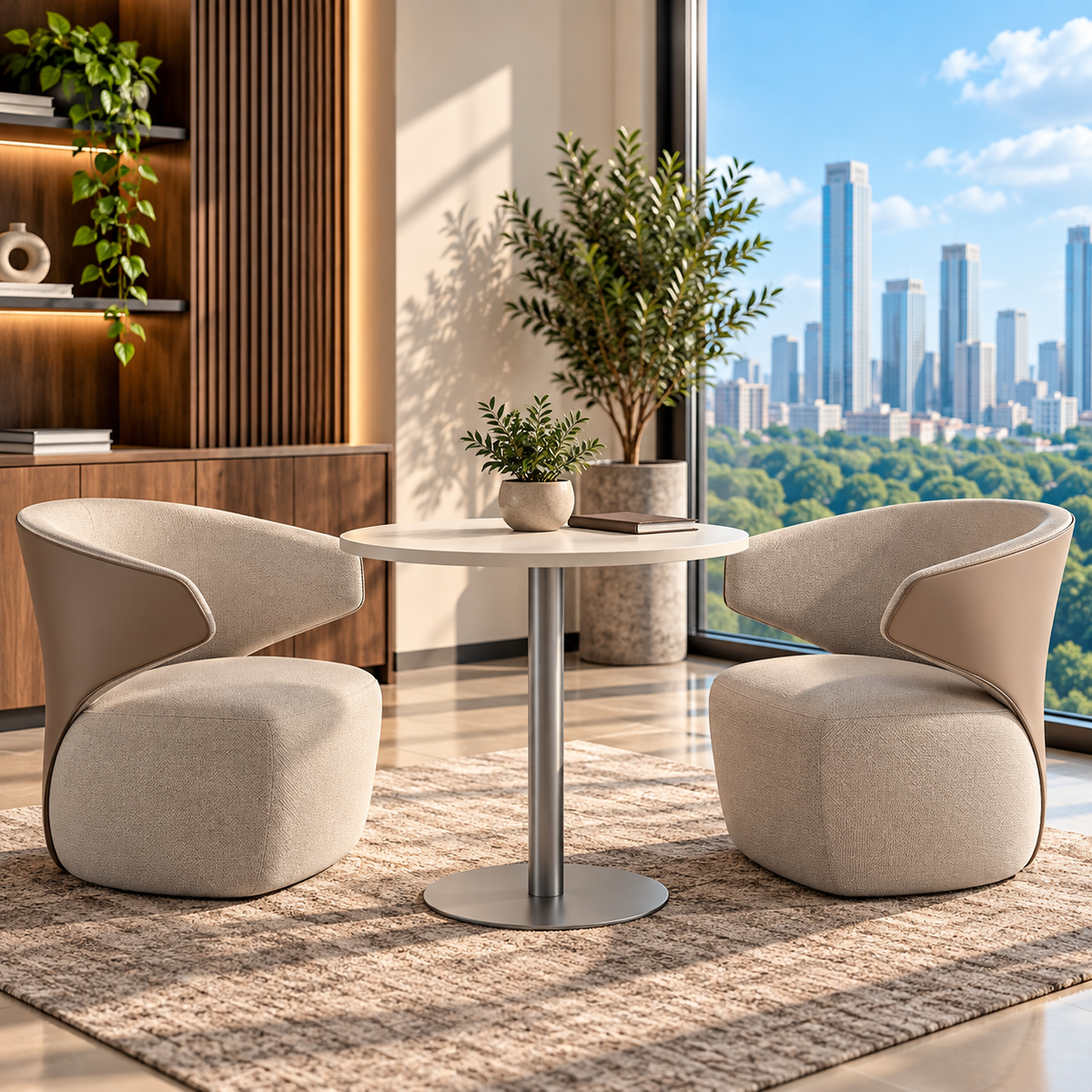 Round Meeting Table 80DIA