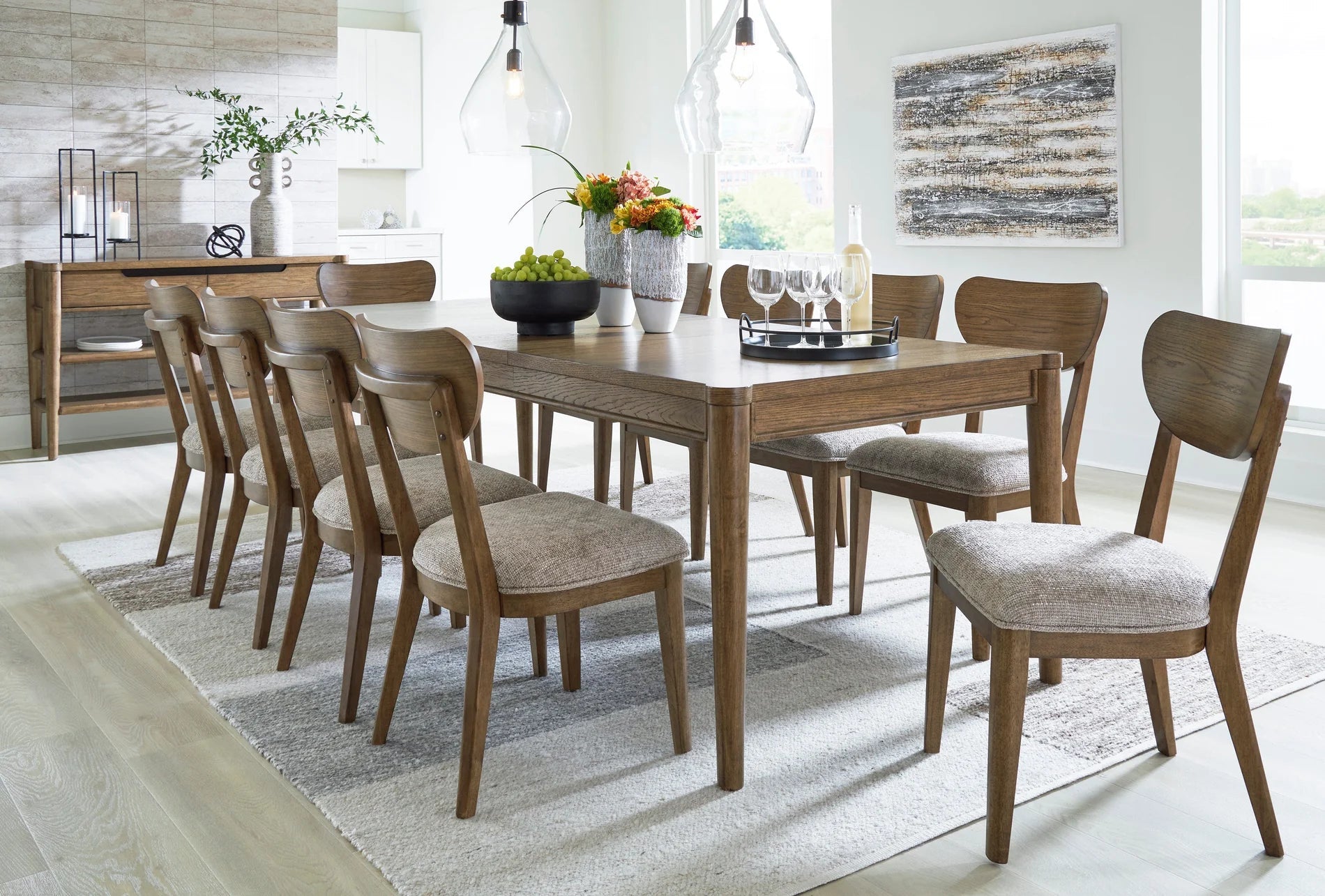 D769-35 Set no server 10 Chairs Dining Room Sets| Ashley Homestore