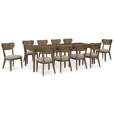 D769 - 35 Set no server 10 Chairs - Al Rugaib Furniture