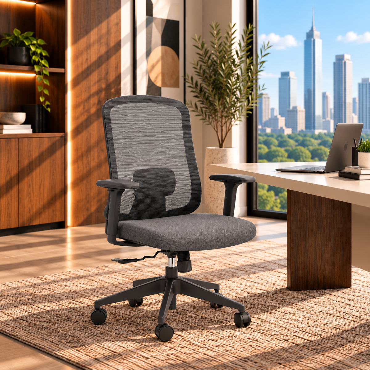 Light Gray Nylon Chair