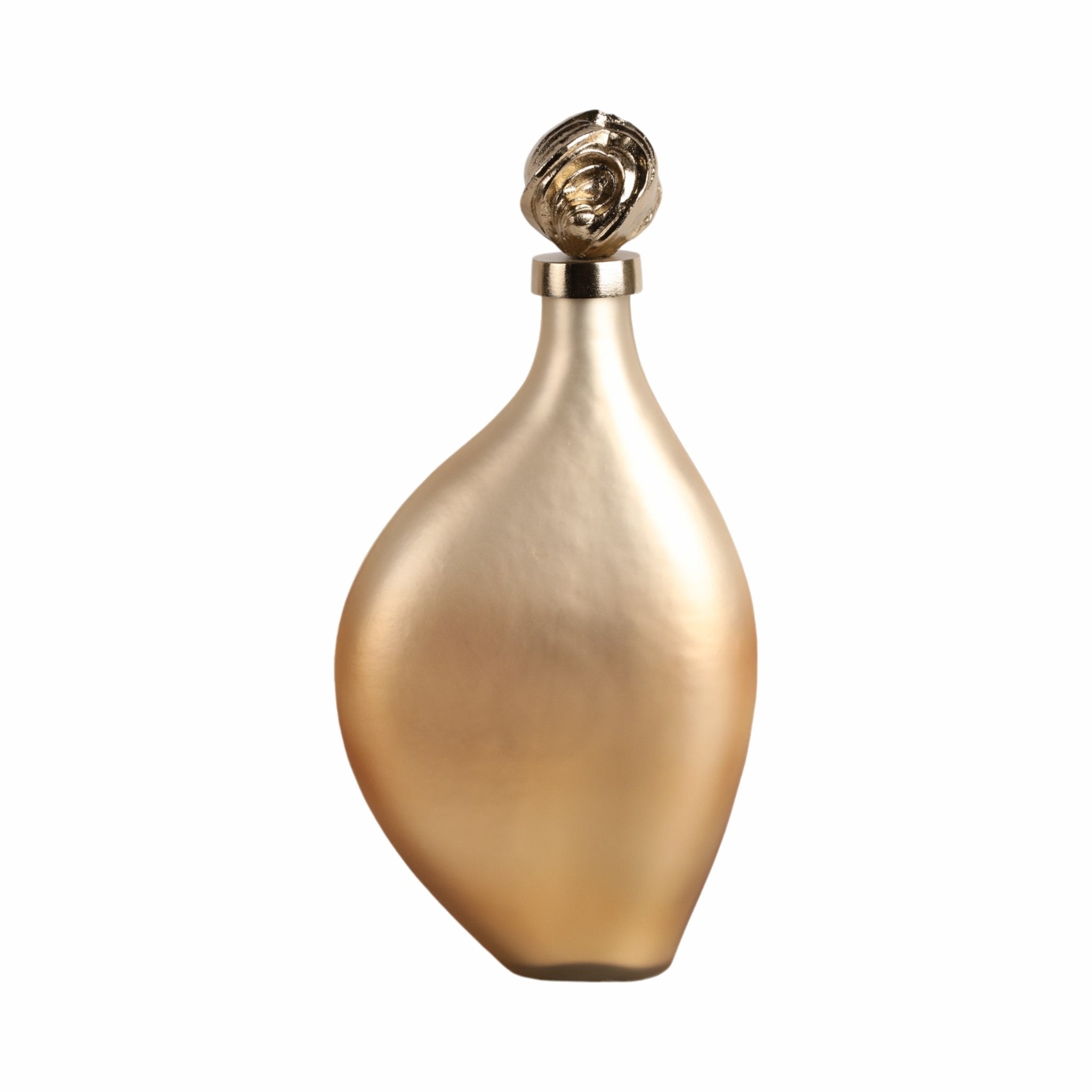 Dakar Glass Bottle W/aluminum Lid Vases and Jars| Sagebrook Home