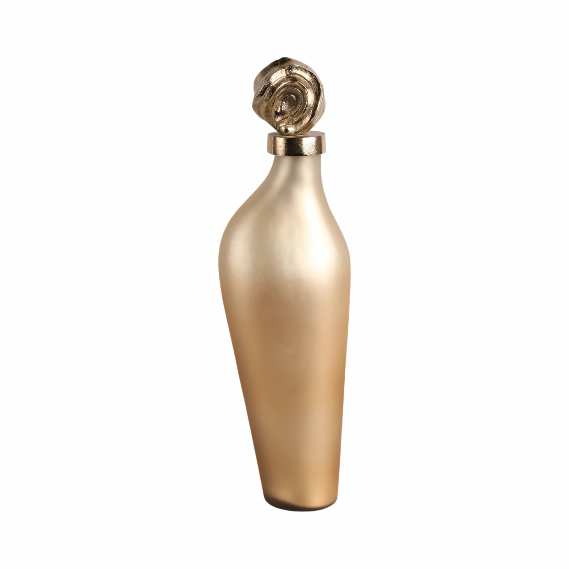 Dakar Glass Bottle W/aluminum Lid Vases and Jars| Sagebrook Home