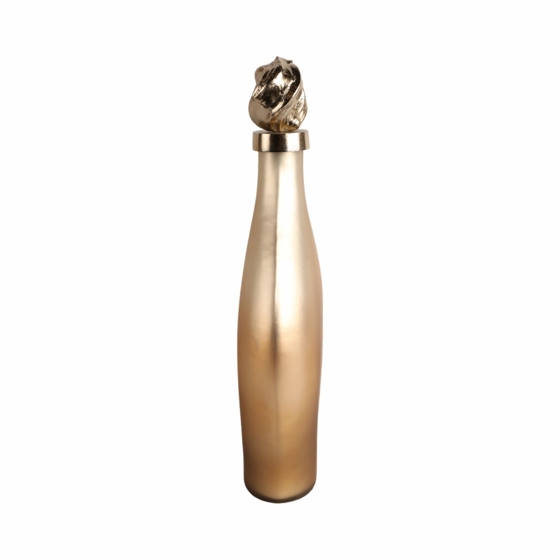 Dakar Glass Bottle W/aluminum Lid Vases and Jars| Sagebrook Home