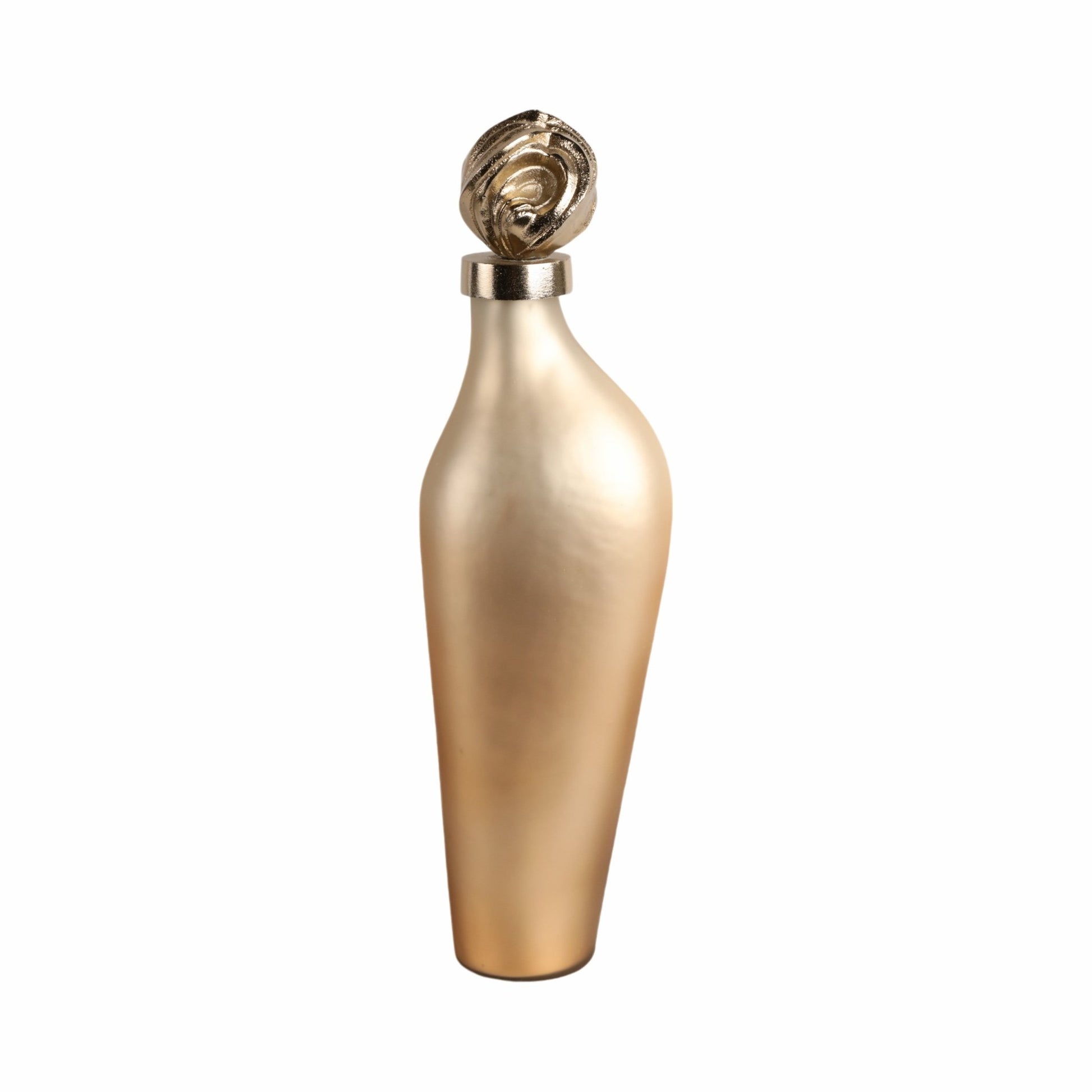 Dakar Glass Bottle W/aluminum Lid Vases and Jars| Sagebrook Home