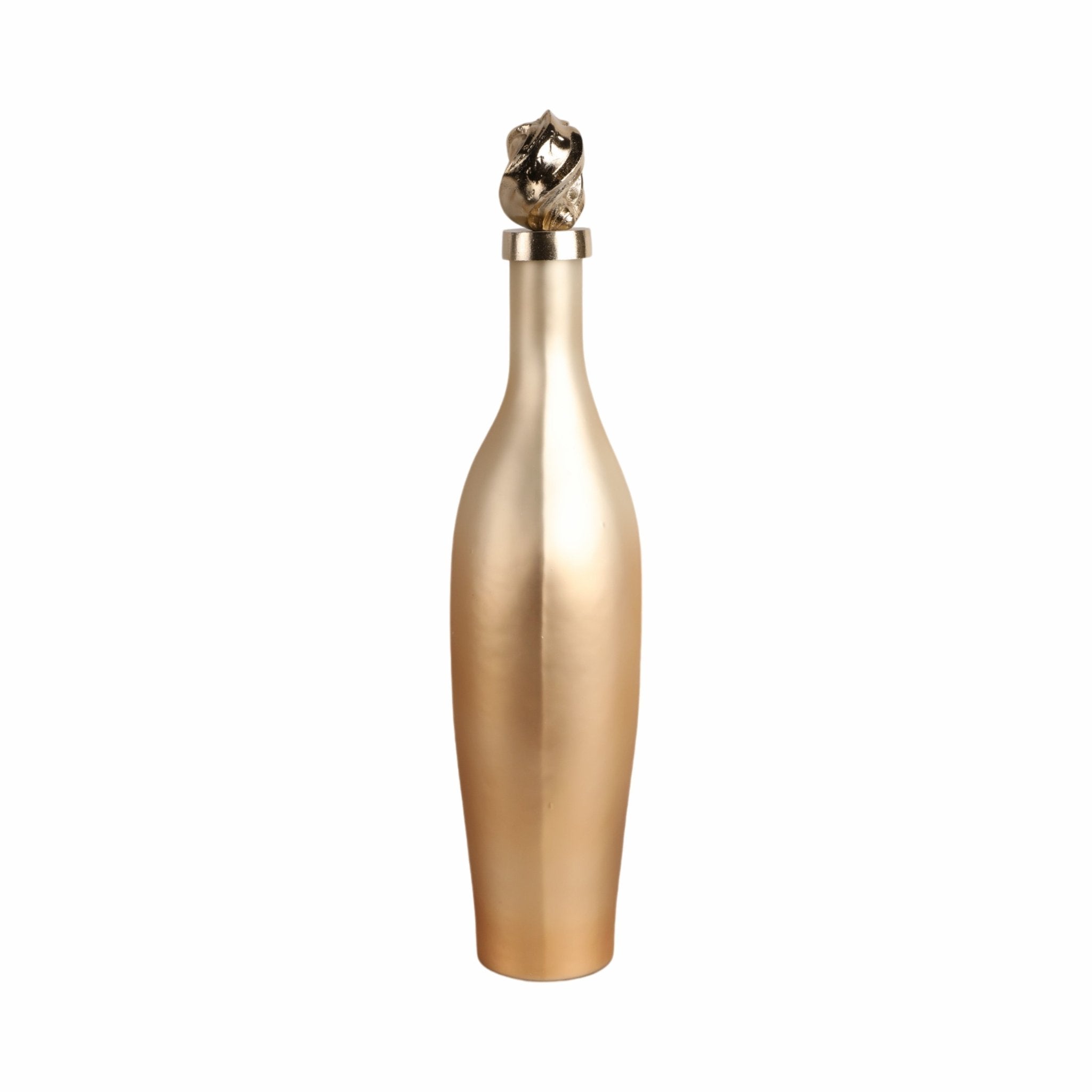 Dakar Glass Bottle W/aluminum Lid Vases and Jars| Sagebrook Home