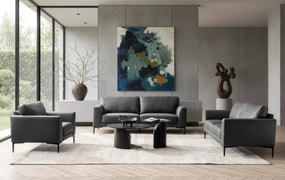 Dallas Black Sofa - Al Rugaib Furniture