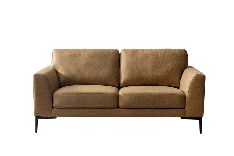 Dallas Brown Loveseat - Al Rugaib Furniture