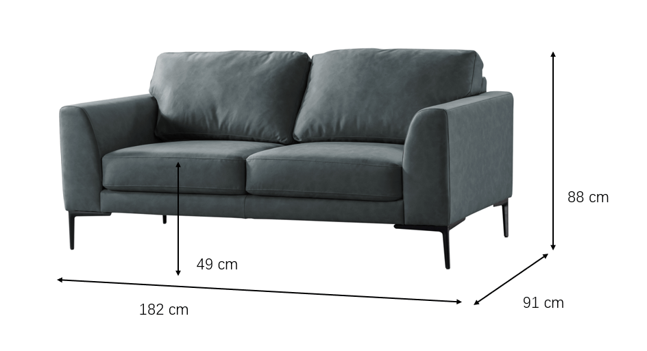 Dallas Loveseat (182cm) Sofas & Loveseats| Roots Furniture