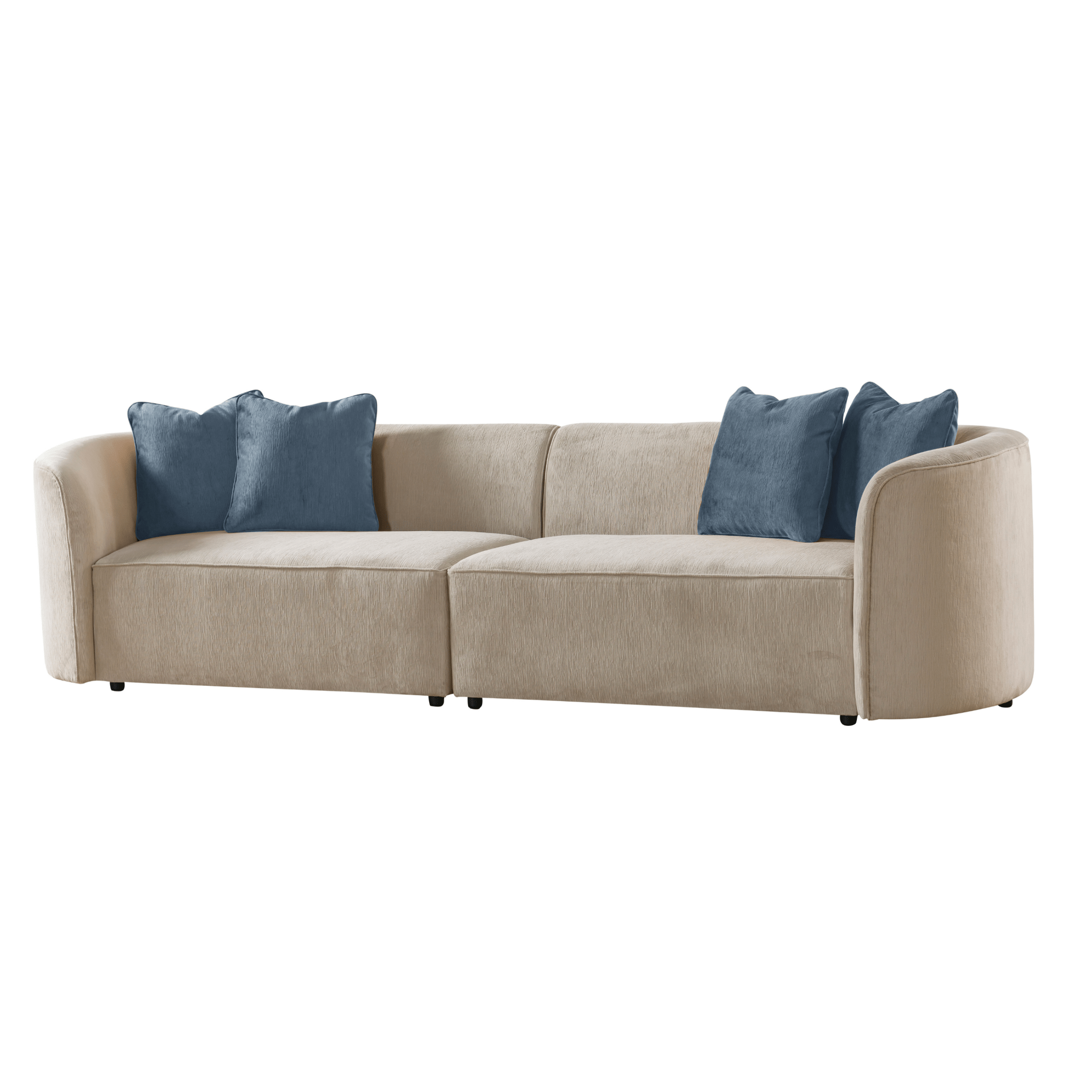 Dana Beige Mustard 4 Seater Sofa (287cm) XL Sofas| Roots Furniture