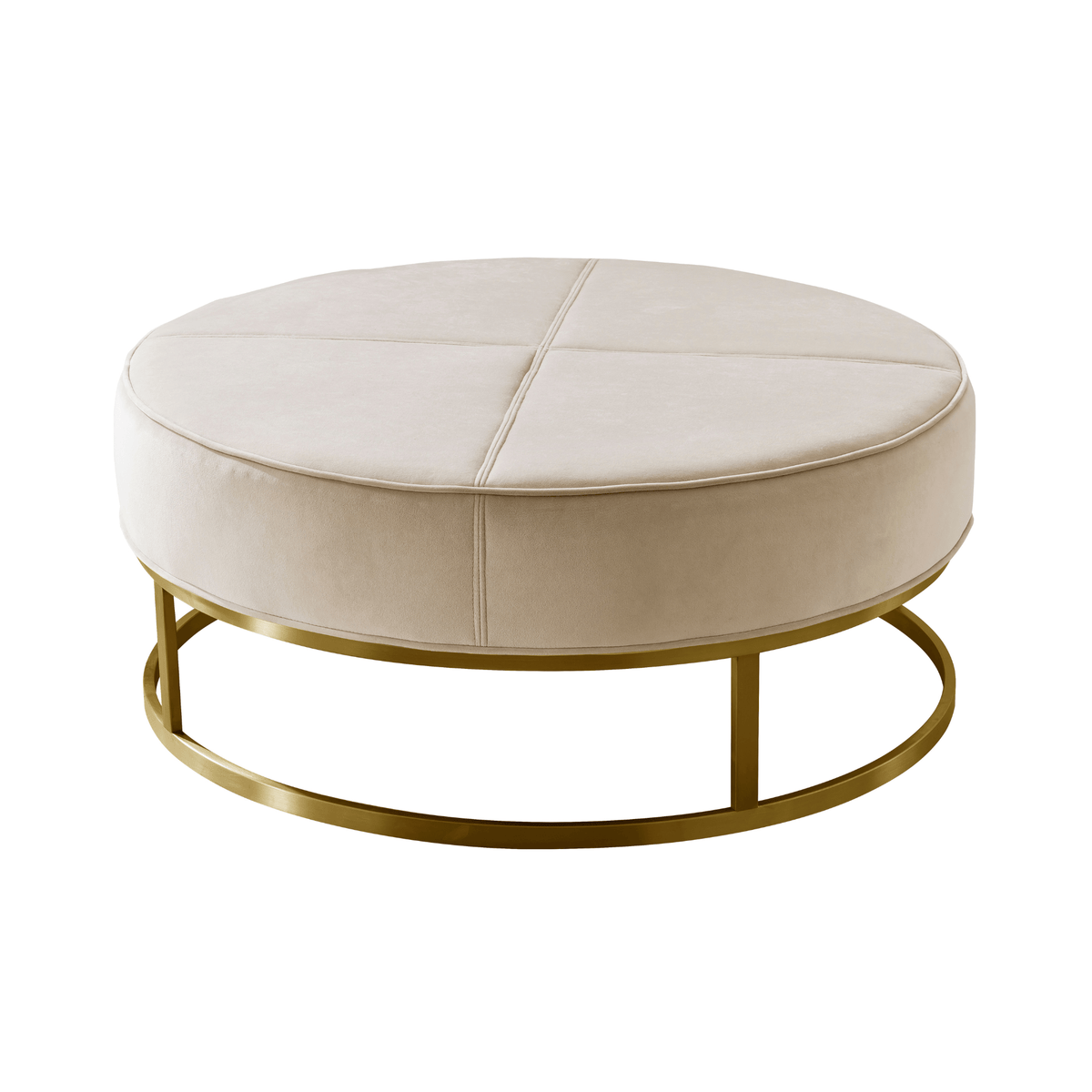 Dana Beige Ottoman Ottomans| Roots Furniture