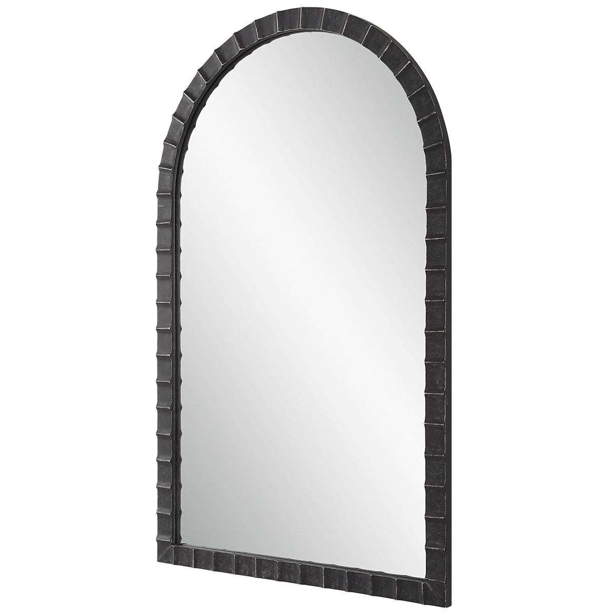 Dandridge Arch Mirror, Black Mirrors| Uttermost