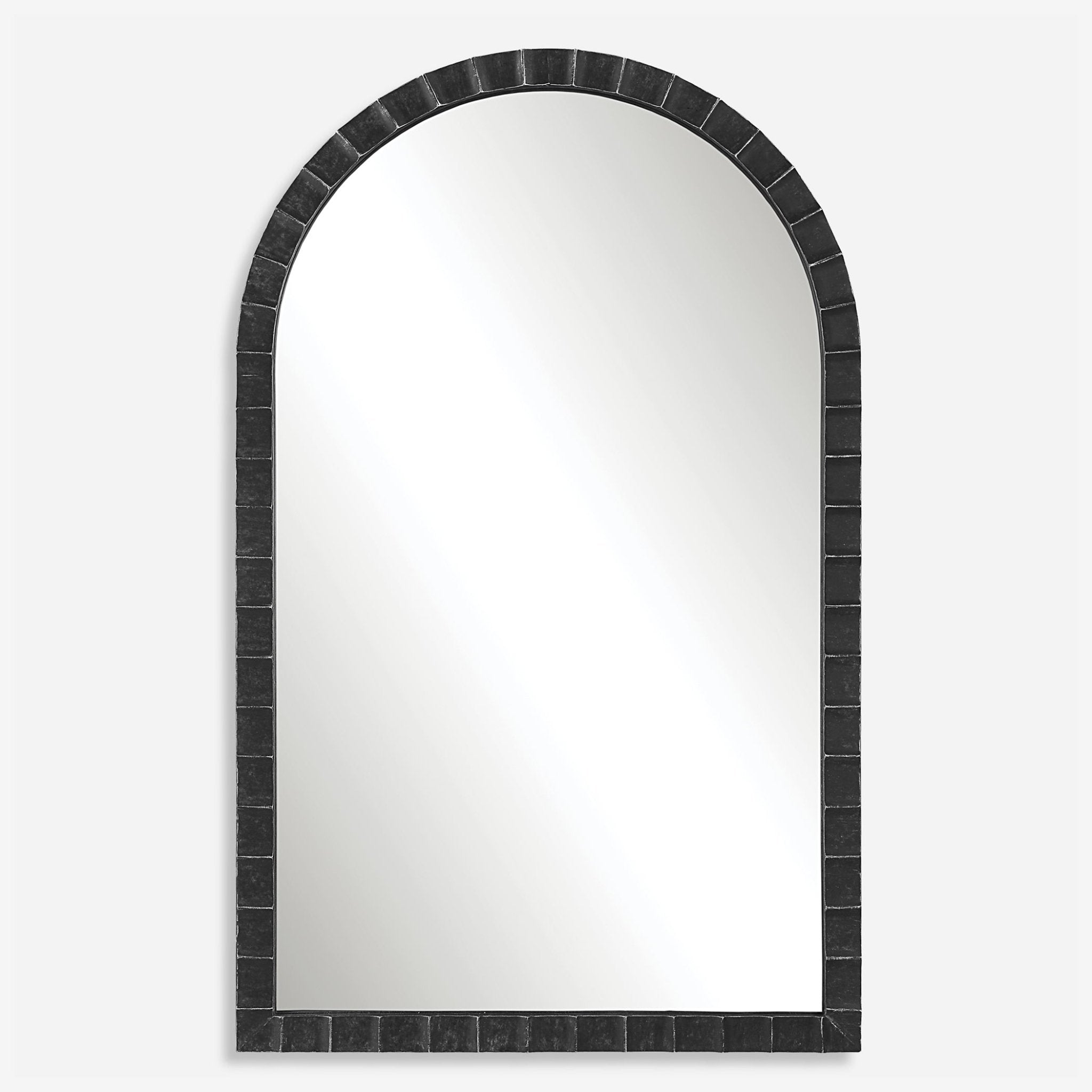 Dandridge Arch Mirror, Black Mirrors| Uttermost