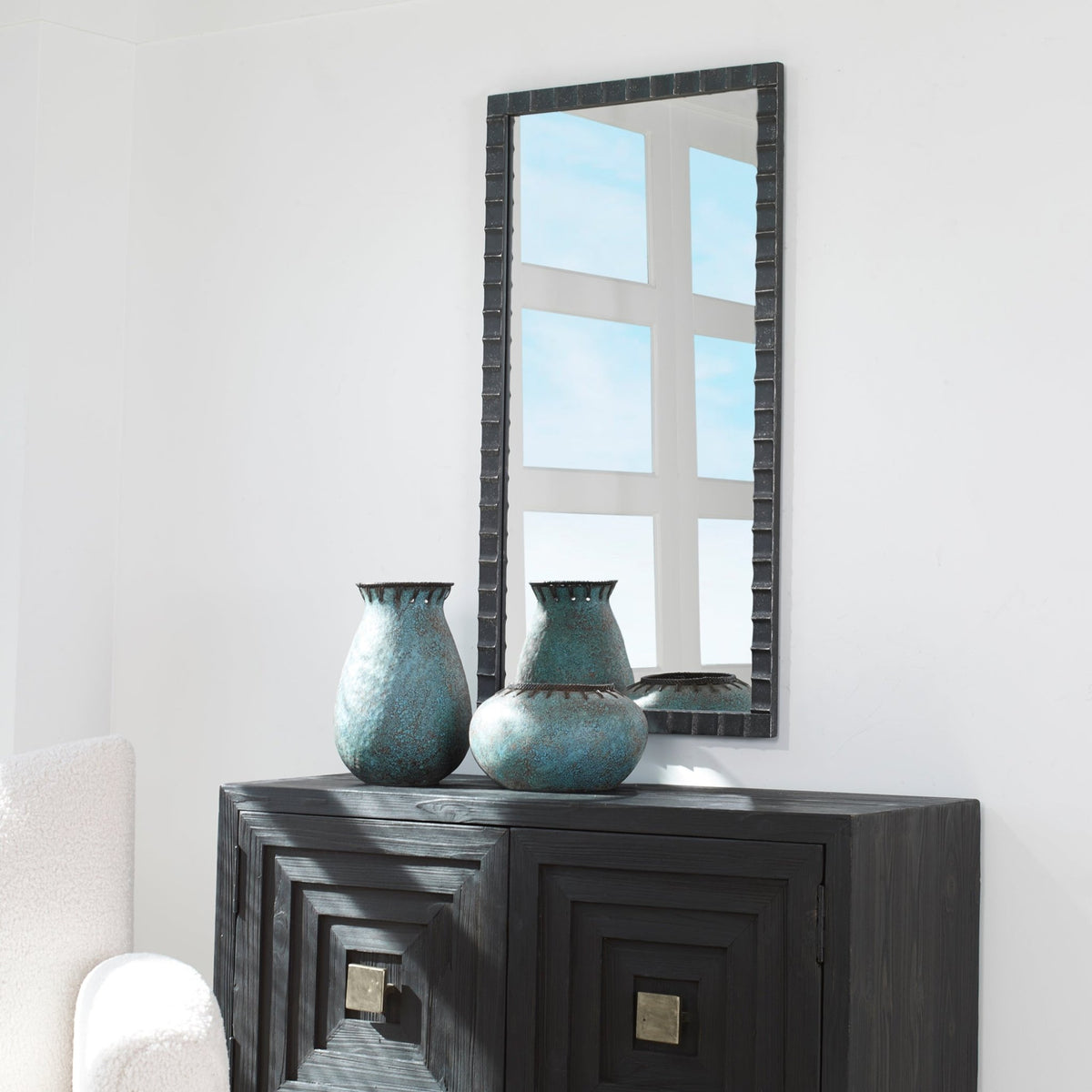 Dandridge Mirror, Black Mirrors| Uttermost