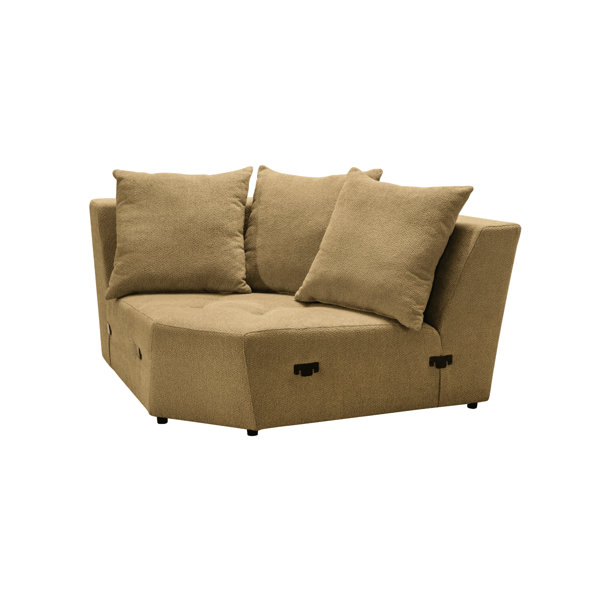 Daniela Mustard Yellow Corner Sectionals| Roots Furniture
