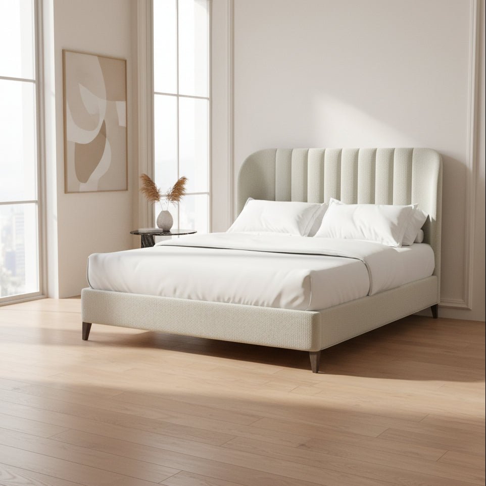Dante Wide Chn 5/0 Uph Sh Bed -Cloud Beds| A.R.T. Furniture