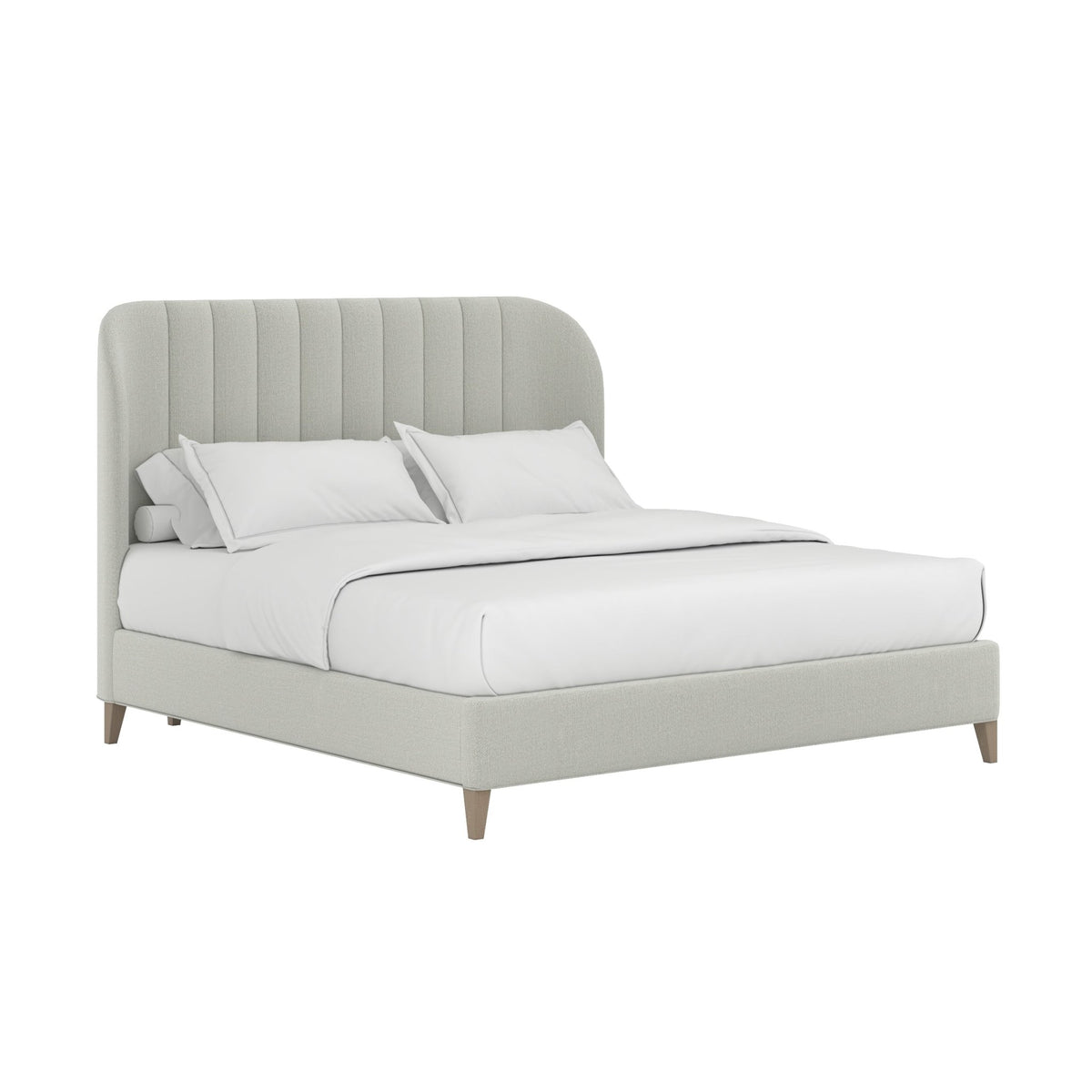 Dante Wide Chn 6/6 Uph Sh Bed -Cloud Beds| A.R.T. Furniture
