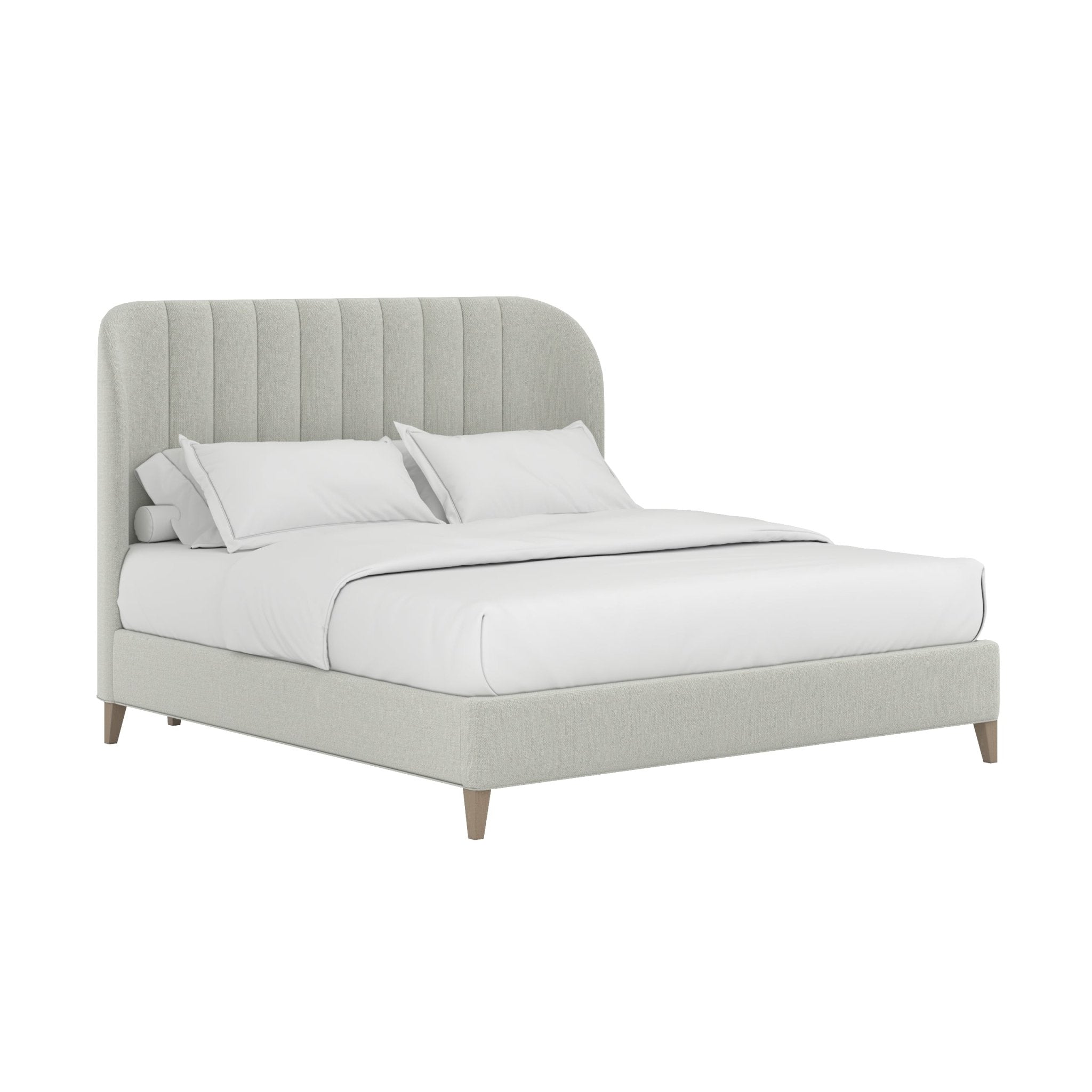 Dante Wide Chn 6/6 Uph Sh Bed -Cloud Beds| A.R.T. Furniture