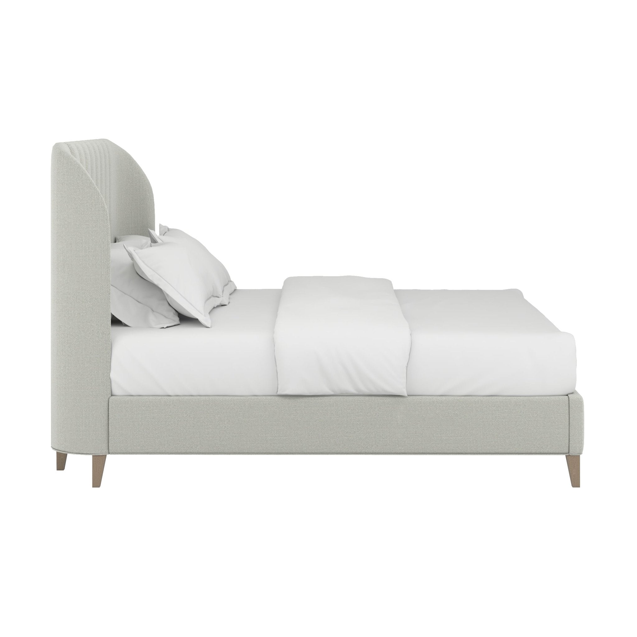 Dante Wide Chn 6/6 Uph Sh Bed -Cloud Beds| A.R.T. Furniture