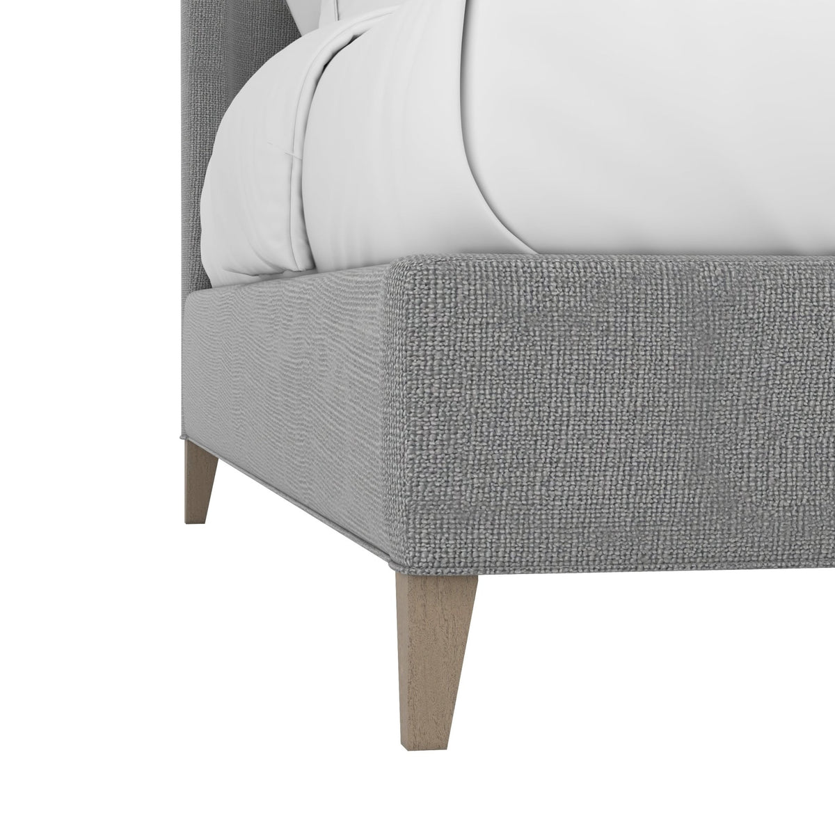 Dante Wide Chn 6/6 Uph Sh Bed -Slate Beds| A.R.T. Furniture