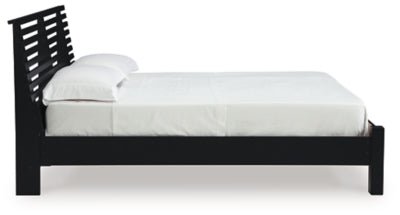 Danziar Queen Slat Panel Bed Beds| Ashley Homestore