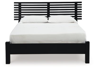 Danziar Queen Slat Panel Bed Beds| Ashley Homestore