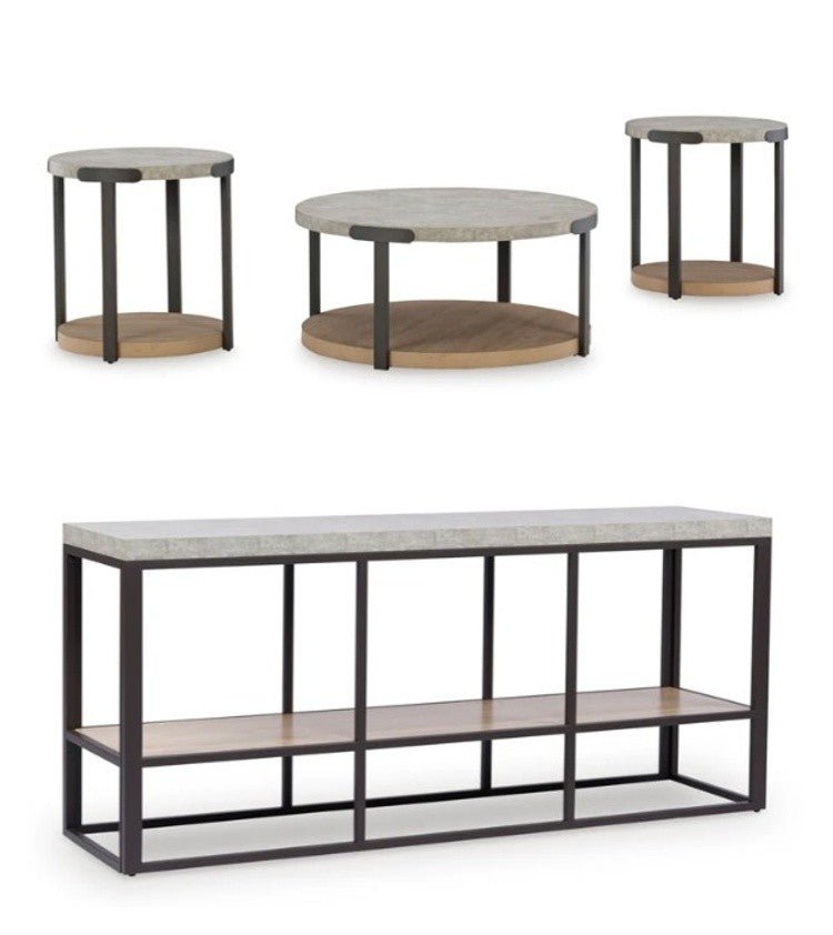 Darthurst Table Set With TV Stand Table Sets| Ashley Homestore
