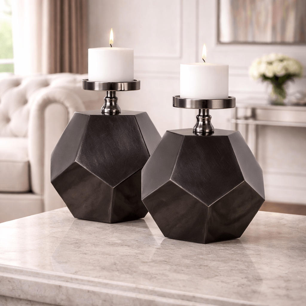 Dash Candleholders, S/2 Candle Holders| Uttermost
