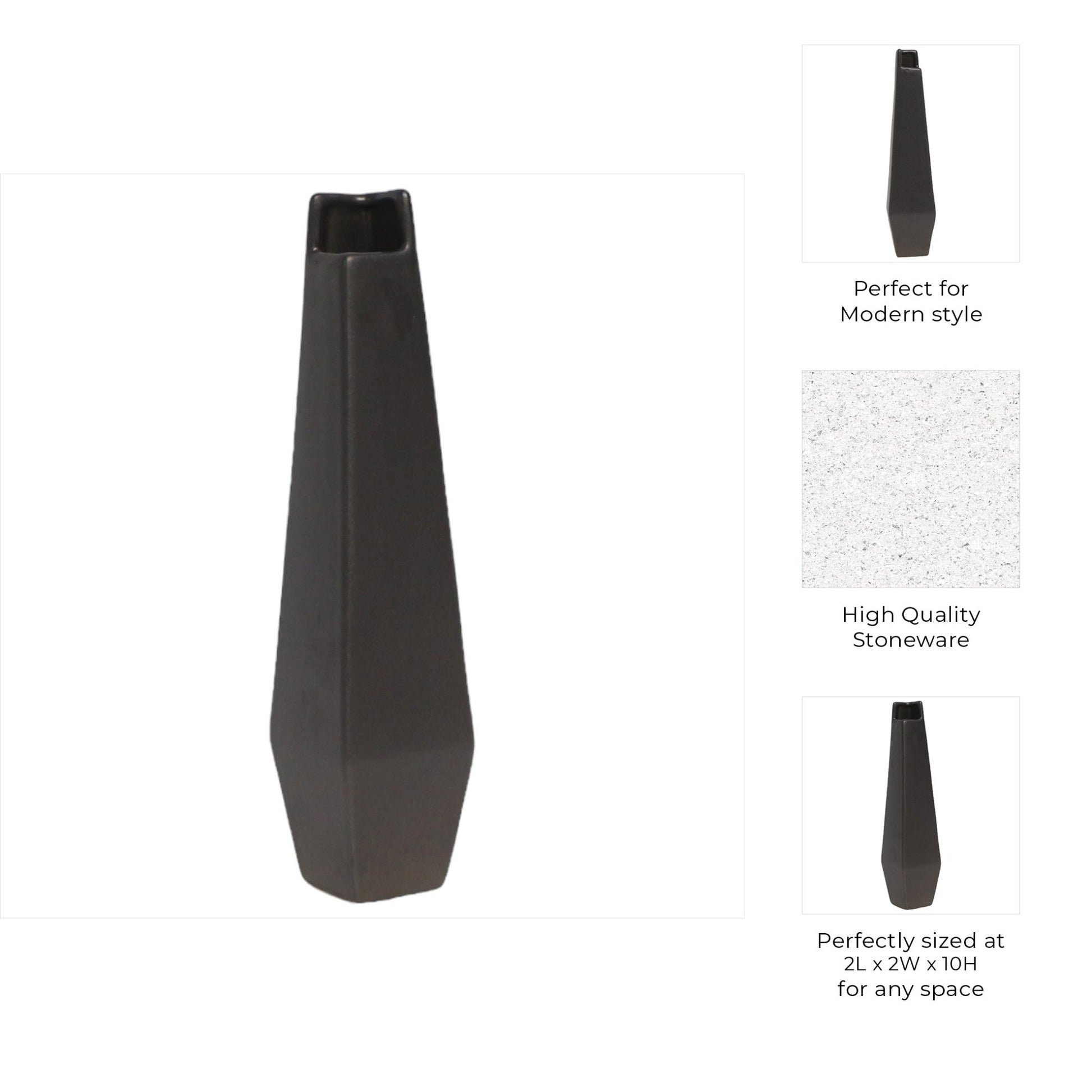 17" Davenport Large Cer Vase Vases and Jars| Sagebrook Home