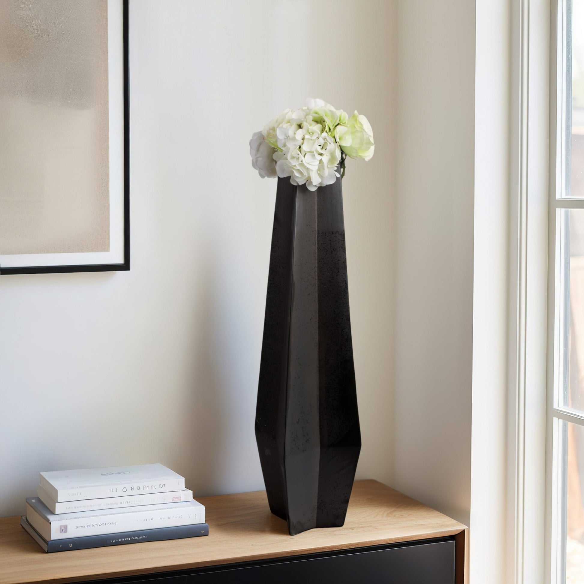 17" Davenport Large Cer Vase Vases and Jars| Sagebrook Home