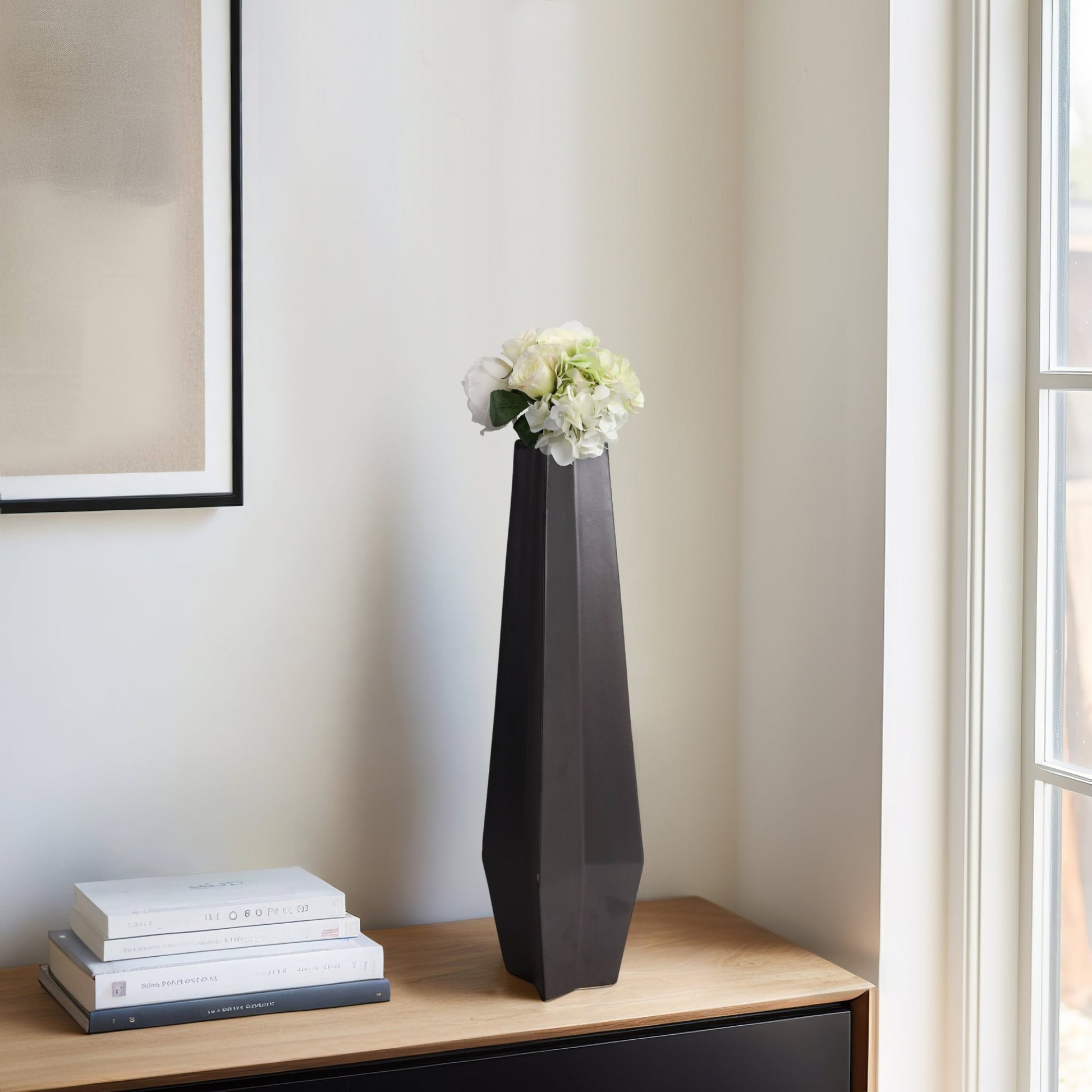 17" Davenport Large Cer Vase Vases and Jars| Sagebrook Home