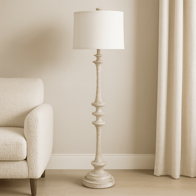 Dawson Candlestick Floor Lamp - Al Rugaib Furniture
