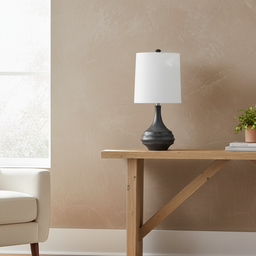 Dax Mid Century Shaped Lamp Table Lamps| Crestview