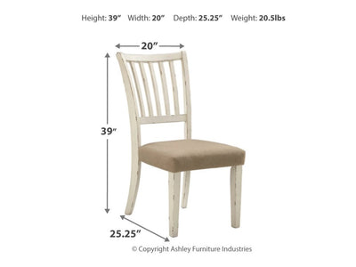 Dazzelton Side Dining Chair - Al Rugaib Furniture
