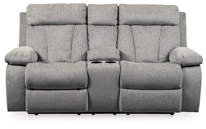 DBL REC LOVESEAT W/CONSOLE Recliners| Ashley Homestore