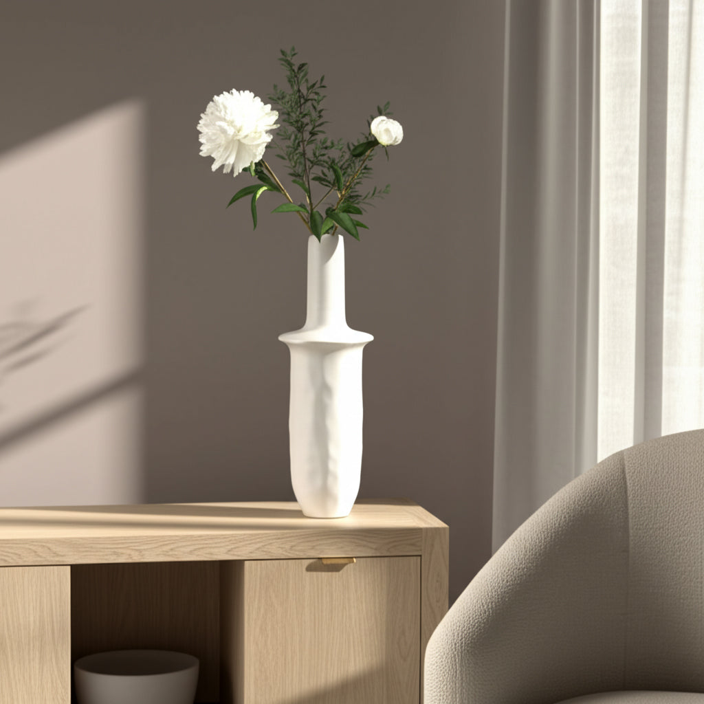 مزهرية ميراج كريمية Mirage Cream Vase