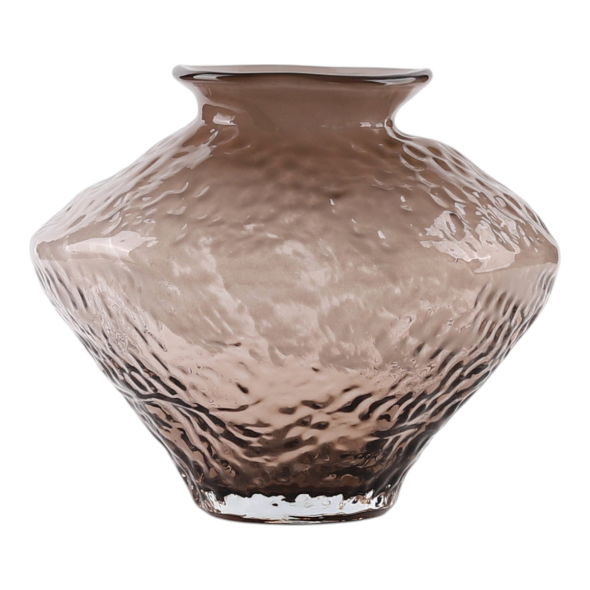 إناء زجاجي بني من تيرزاه Tirzah Brown Glass Vase