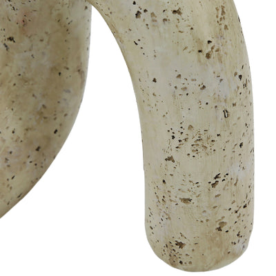 7 KARNORA CURLY VASE, NATURAL