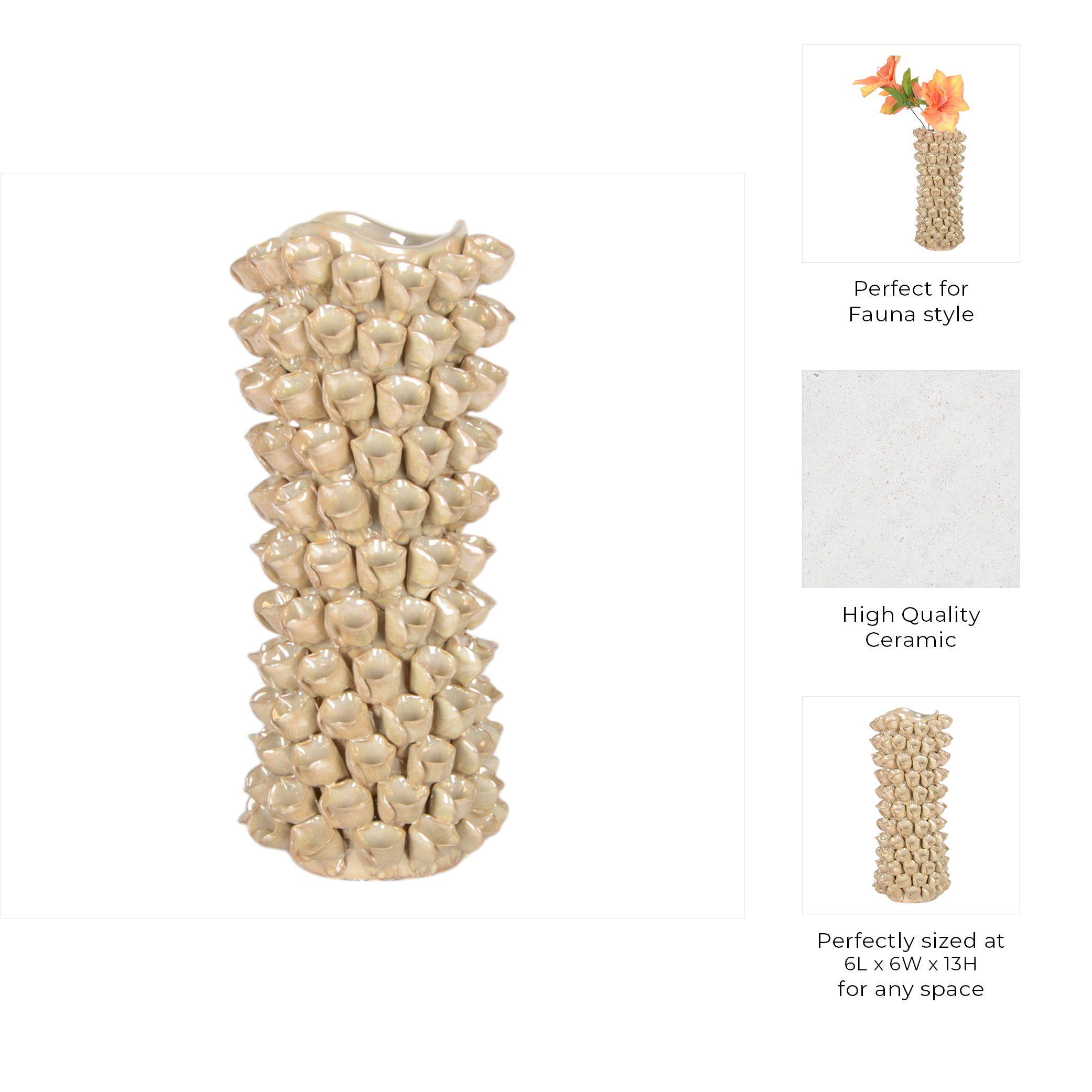 مزهرية لينز Linz Flower Vase