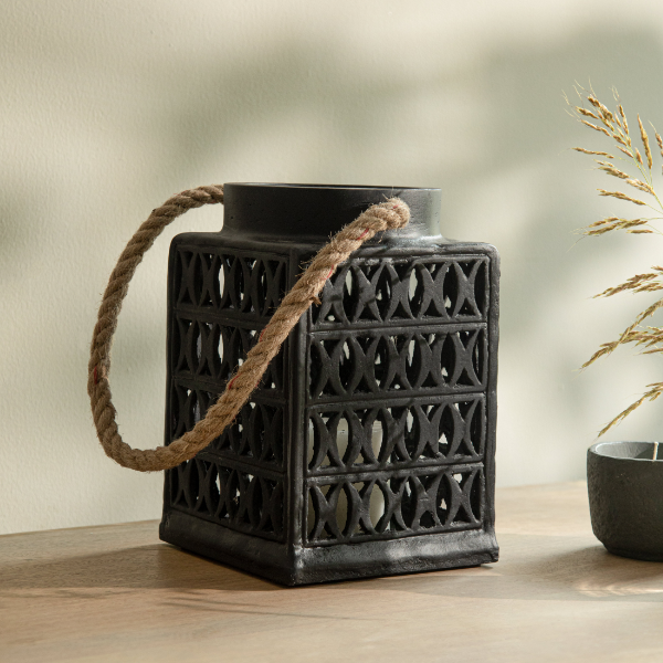 Jharoka Lantern- Black