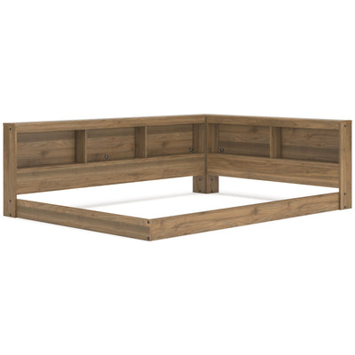 Deanlow Full Bookcase Storage Bed - Al Rugaib Furniture