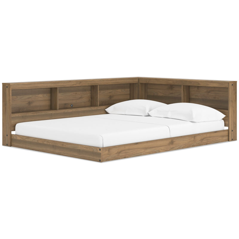 Deanlow Full Bookcase Storage Bed - Al Rugaib Furniture
