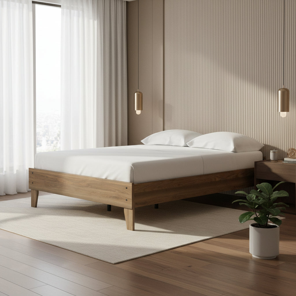 Deanlow Full Platform Panel Bed - Al Rugaib Furniture