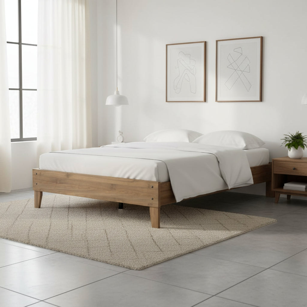 Deanlow Queen Platform Bed Beds| Ashley Homestore
