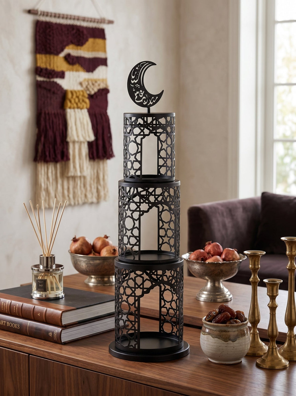 Deco Mosque Tower Table Decors| Roots Furniture