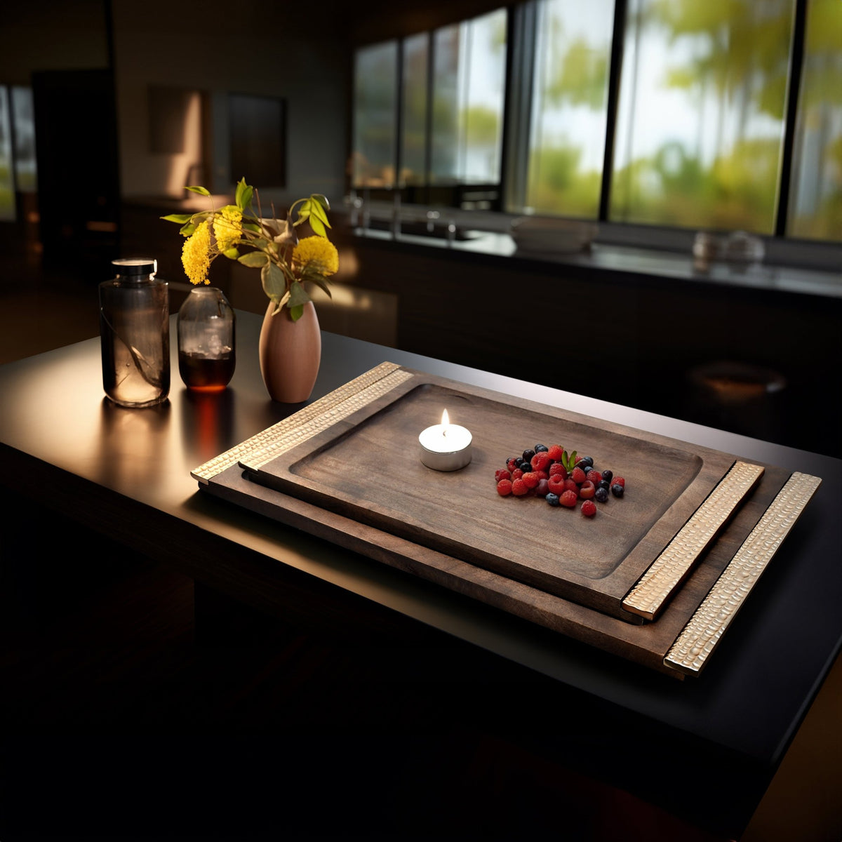 DECORATIVE ACCESSORIES Tray| Sagebrook Home