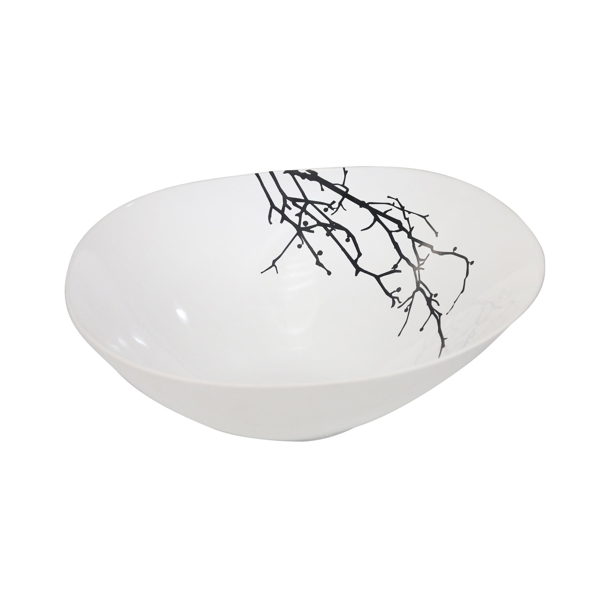 Decorative Ceramic Bowl, White Bowl| Sagebrook Home
