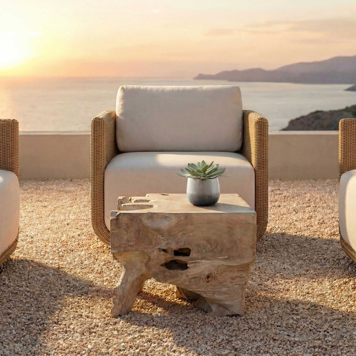 Deguara Indoor-Outdoor Coffee Table Coffee Tables| Uttermost