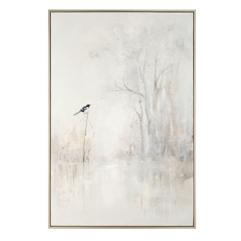 DELECATE TREES II Hand Painted Canvas - Al Rugaib Furniture